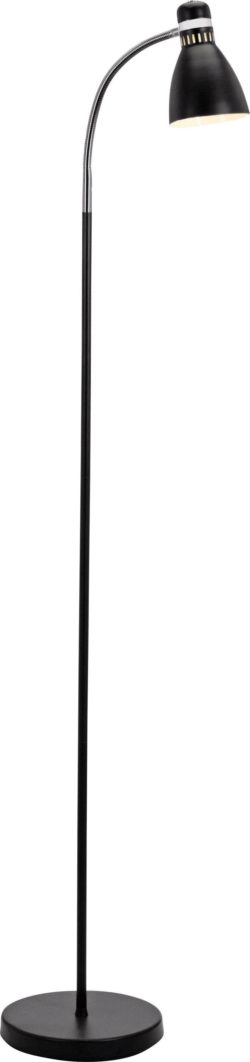 ColourMatch - Dent Desk Style - Floor Lamp - Jet Black